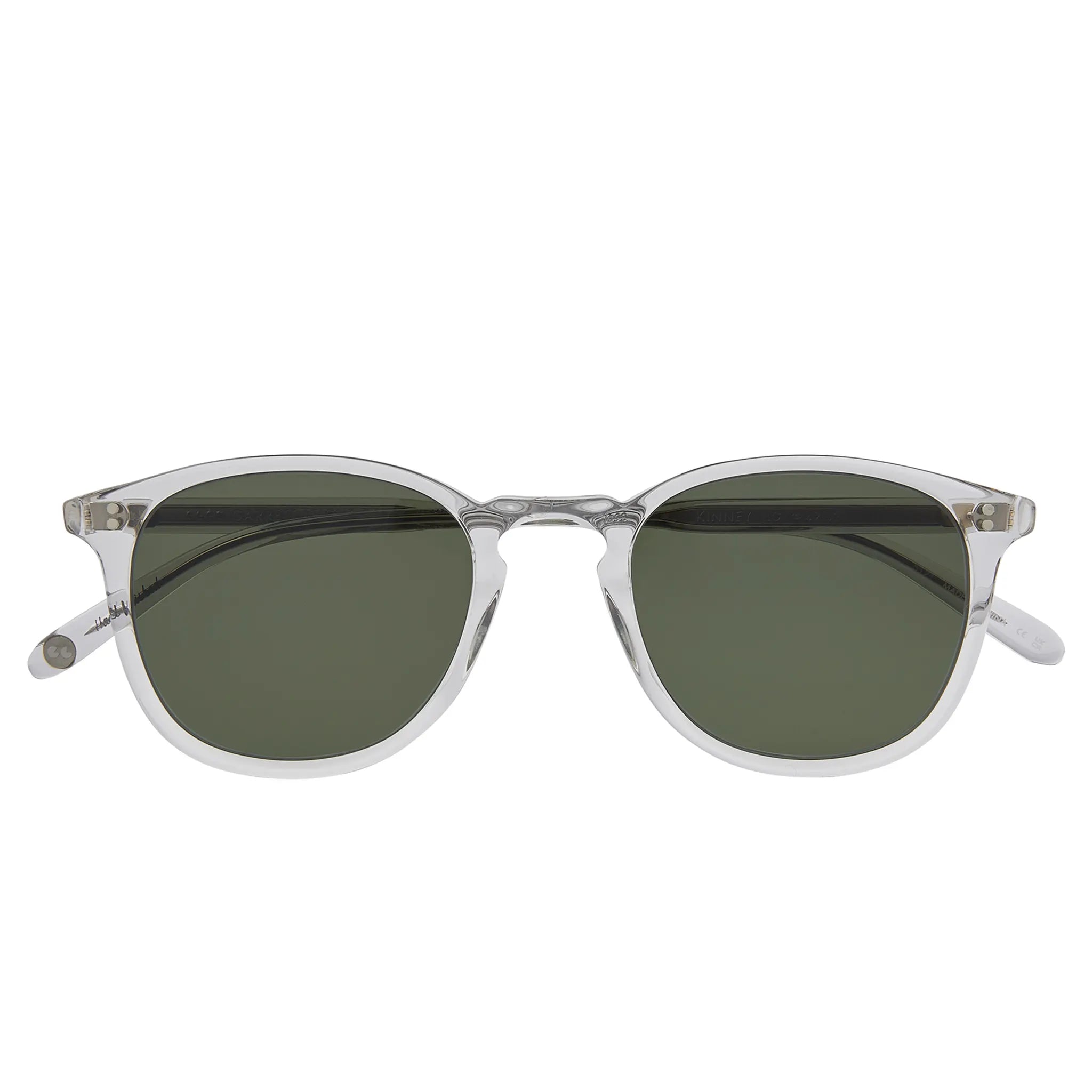Front Garrett Leight Kinney Sun Light Grey Sunglasses
